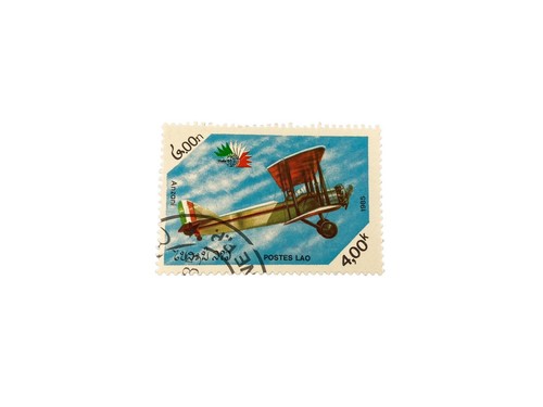 Anzani postes lao - anzani, stamp
