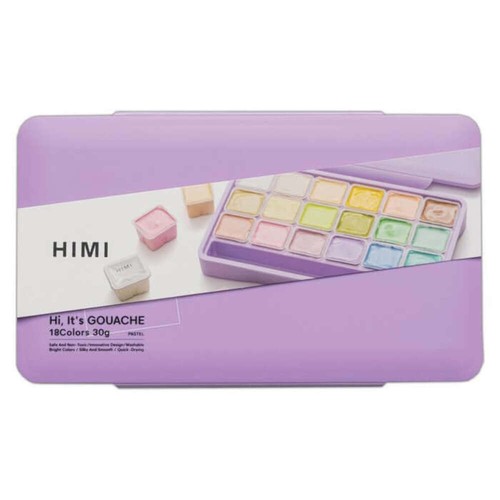 Himi jelly cup gouache set - himi,