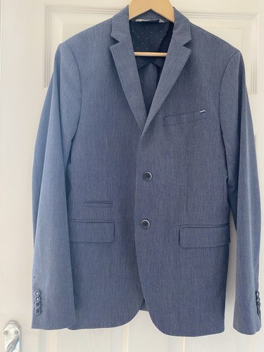 Zara men striped suit - men's,