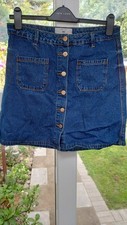 New Look Blue Denim Skirt 