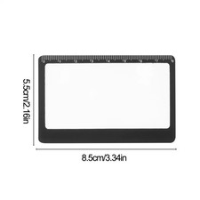3X Wallet Magnifier Card