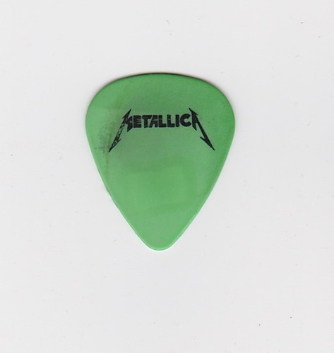 Metallica tour guitar pick - metallica,