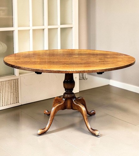 Good quality oak circular - good,