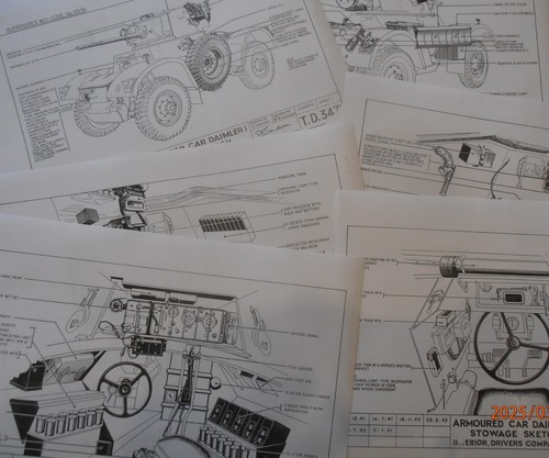 Stowage sketches daimler - sketches,