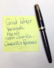 Parker Vacumatic Major Black