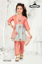 Girls bollywood anarkali Salwar Kameez Party Wear Frock prom maxi uk size 0-5yrs