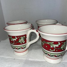 4 "LA ROSSA" SUR LA TABLE Mugs