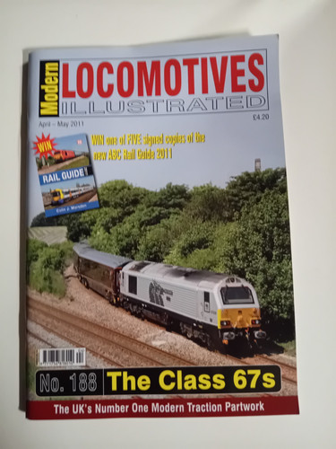 Modern locomotives illustrated - modern,