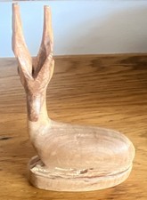 VINTAGE HAND CARVED WOODEN
