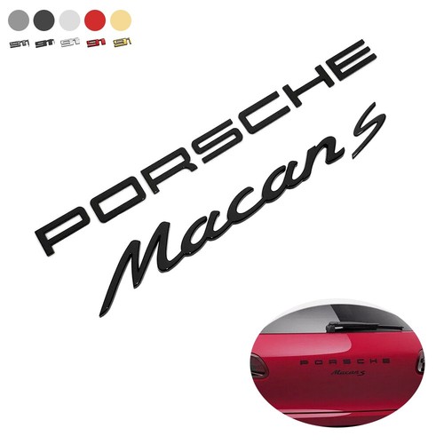 For porsche macan letters - s,