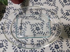 2 X Pyrex Glass Oven Baking