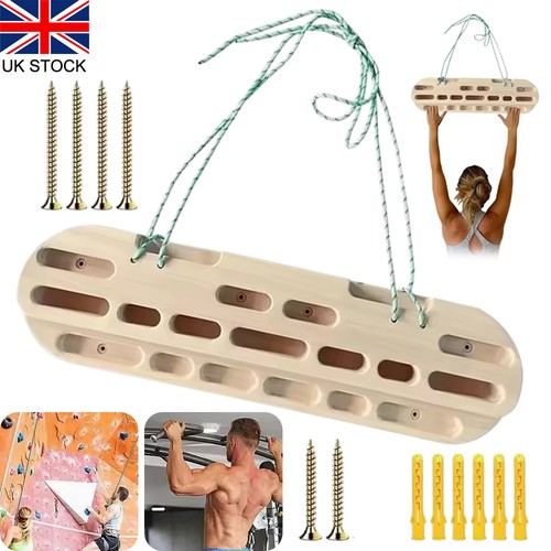 Wooden hangboard doorway - hangboard, mount