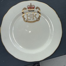 Queen’s silver jubilee Plate Bone China. Queen Ann