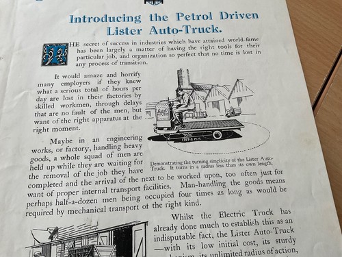 1930 lister co - , r.a.lister
