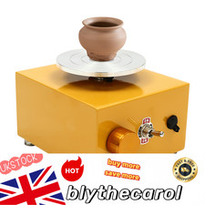 2000RPM Mini Pottery Wheel Electric Ceramic Forming Machine 6.5/10cm Clay Tool