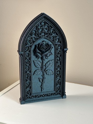 Gothic rose wall decor - rose,