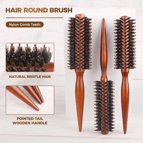 Boar bristle hair brush small - hair,