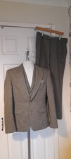 Moss 3 Piece Suit Men's 38R