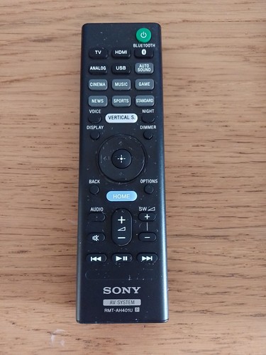 Sony system rmt ah401u - sony, av