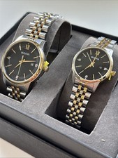 BULOVA His and Hers Two-Tone