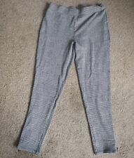 Dog Tooth Check Leggings By Studio  - Size 14