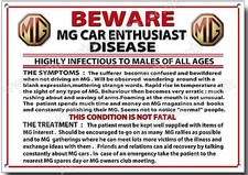 BEWARE MG CAR ENTHUSIAST