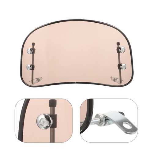 Clear motorcycle windscreen - clear,