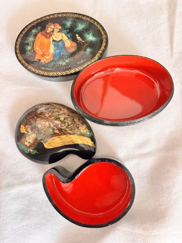 Vintage russian hand painted - russian, hand-painted