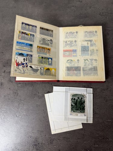 Book stamp collection - book, of
