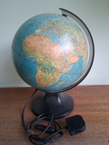 Illuminated world scanglobe - illuminated,