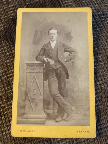Victorian cdv photo man - victorian,