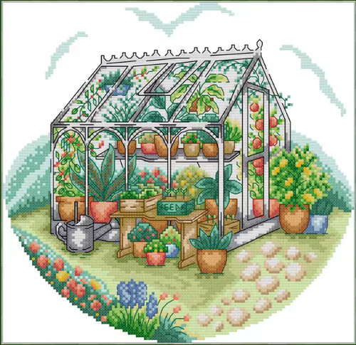 Counted cross stitch kit - counted,