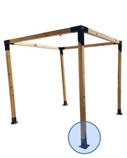 Timber support shoe for