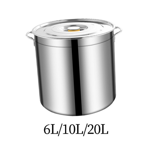 Stainless steel stockpot tall - steel,