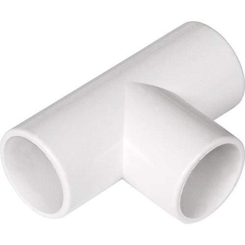Solvent weld overflow tee pipe - weld,