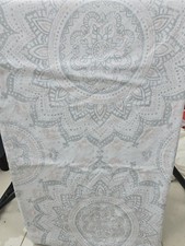 Tesco Mandala King Size Duvet Cover Set  Excellent Condition Pink / Grey Tones