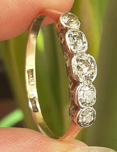 Antique old cut diamond - antique,