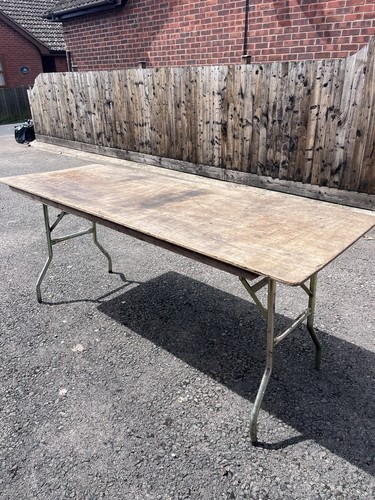 Vintage wooden trestle - ft,