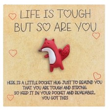 Pocket fox letterbox mini hug - fox,
