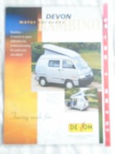 Devon Motor Caravan brochure
