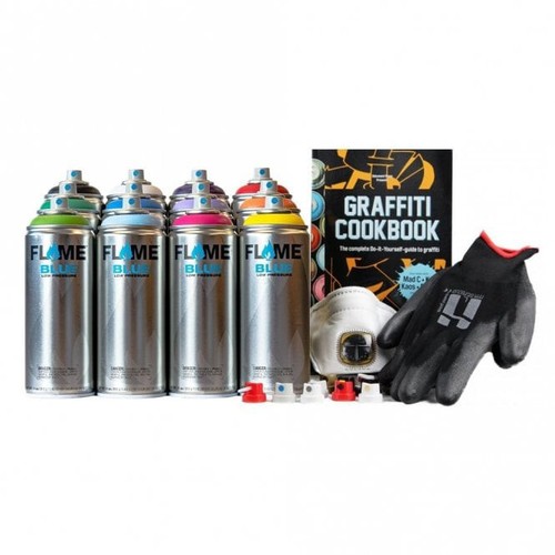 Flame blue graffiti starter - flame,