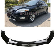 For Ford Mondeo 2004-2012 Front Bumper Lip Splitter Chin Spoiler Gloss Black