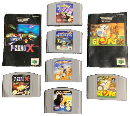 N64 games cartridges - n64,