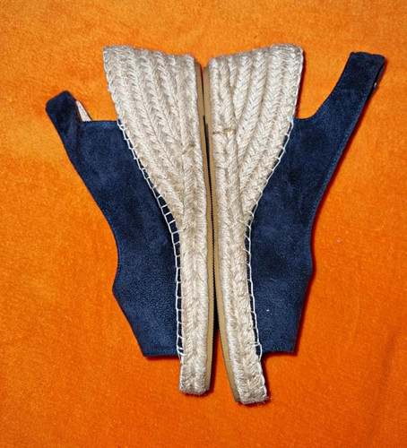 Shoes emma navy suede - by,