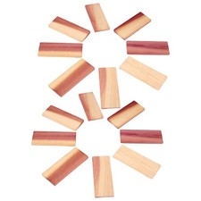 2X(16 Pack Cedar Blocks for
