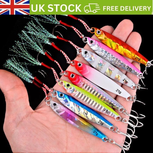 8pcs metal jig fishing - 3/5/8pcs,