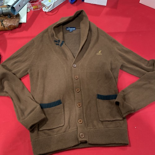 Vintage kangol knit cardigan - kangol,