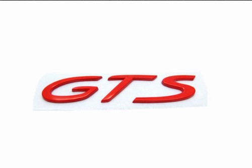 Oem gloss red gts rear - oem,