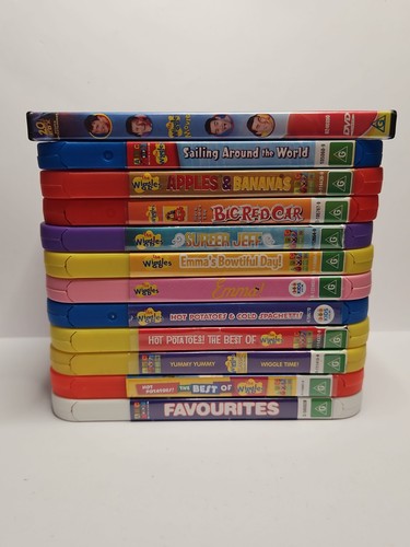 The wiggles dvd lot - the,