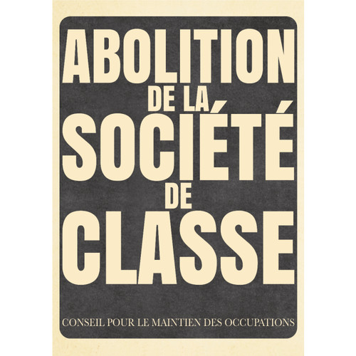 Poster abolition of class - -,
